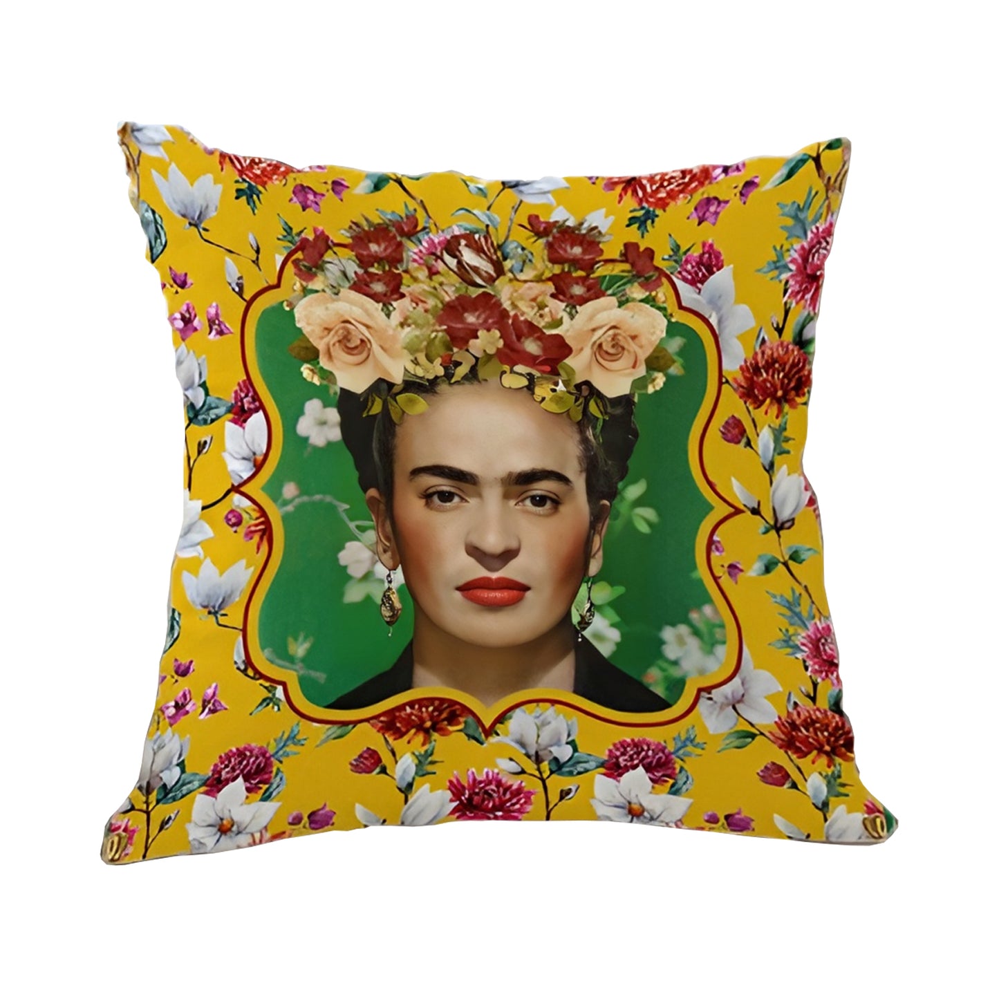 Frida Kahlo Decorative Pillowcase Cushion Cover - Frida