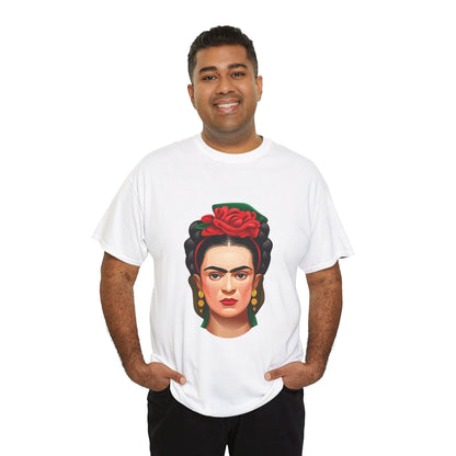 Frida Kahlo Portrait Cotton T-Shirt