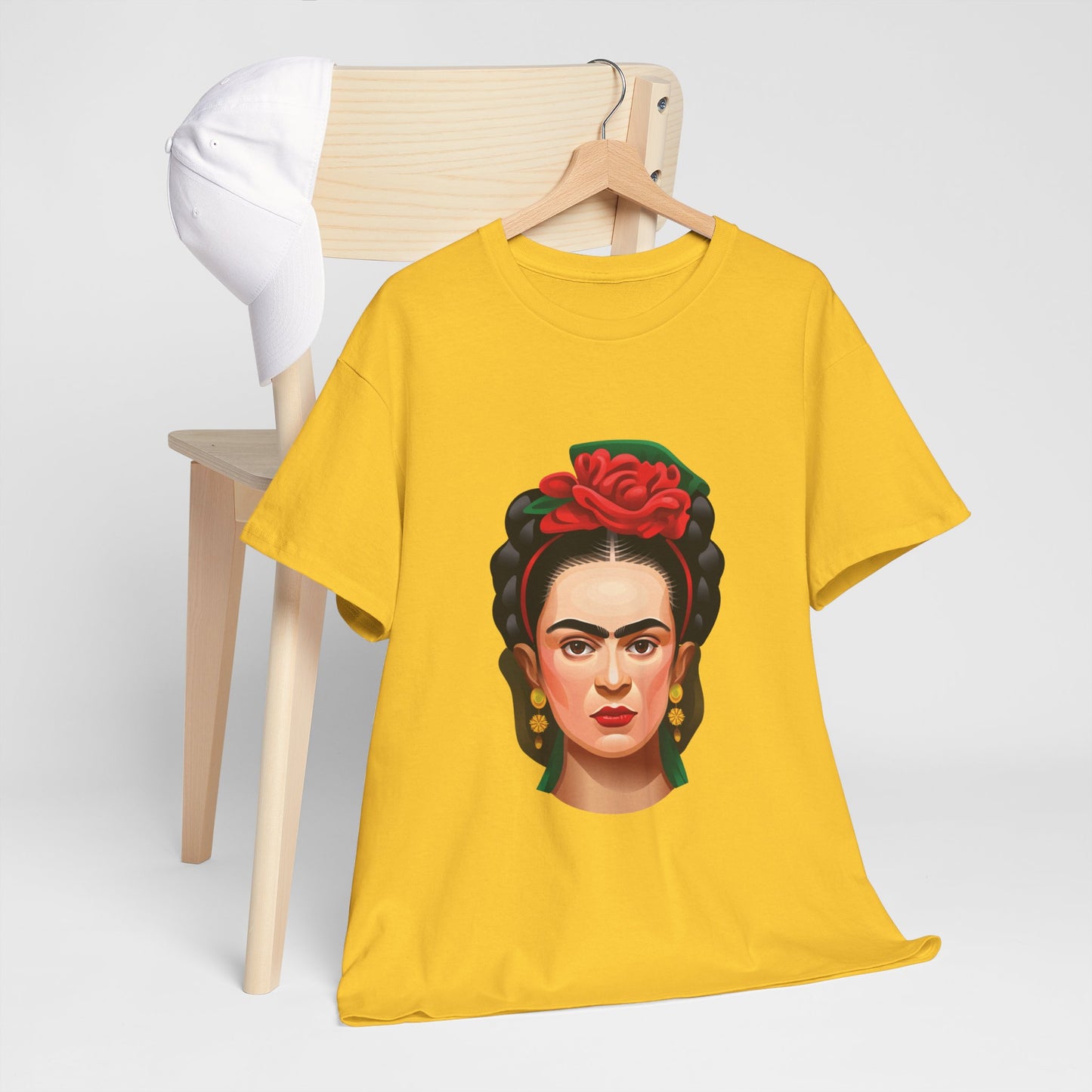 Frida Kahlo Portrait Cotton T-Shirt