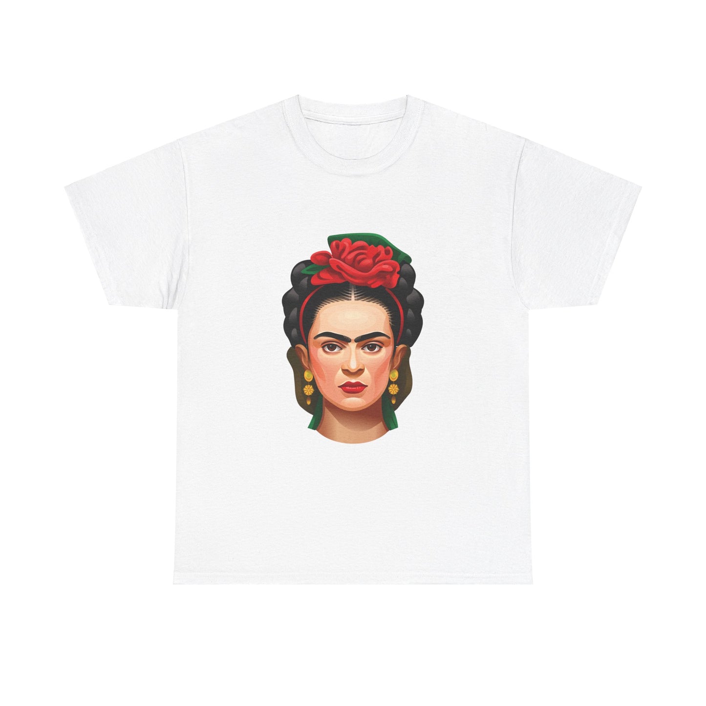 Frida Kahlo Portrait Cotton T-Shirt