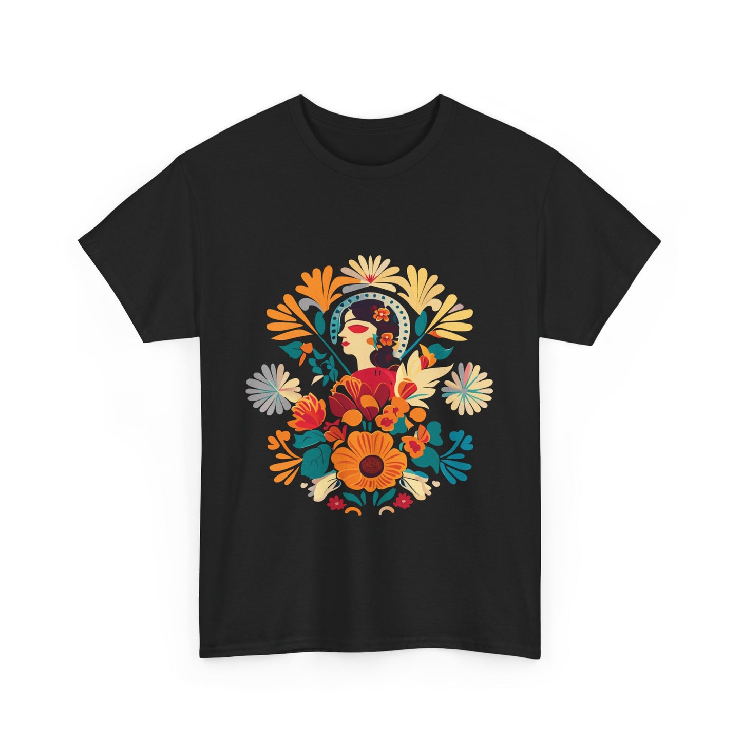 Hidden in Flowers Cotton T-Shirt