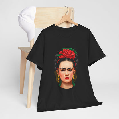 Frida Kahlo Portrait Cotton T-Shirt