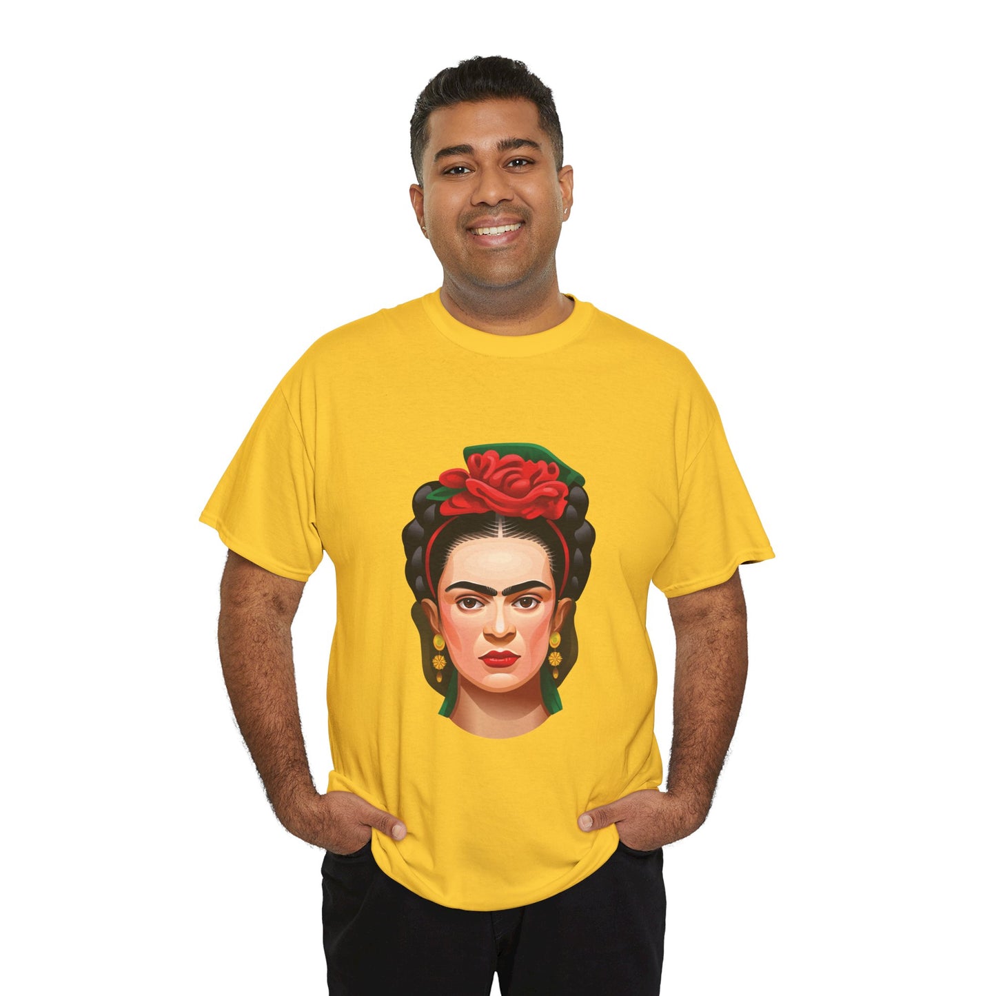 Frida Kahlo Portrait Cotton T-Shirt