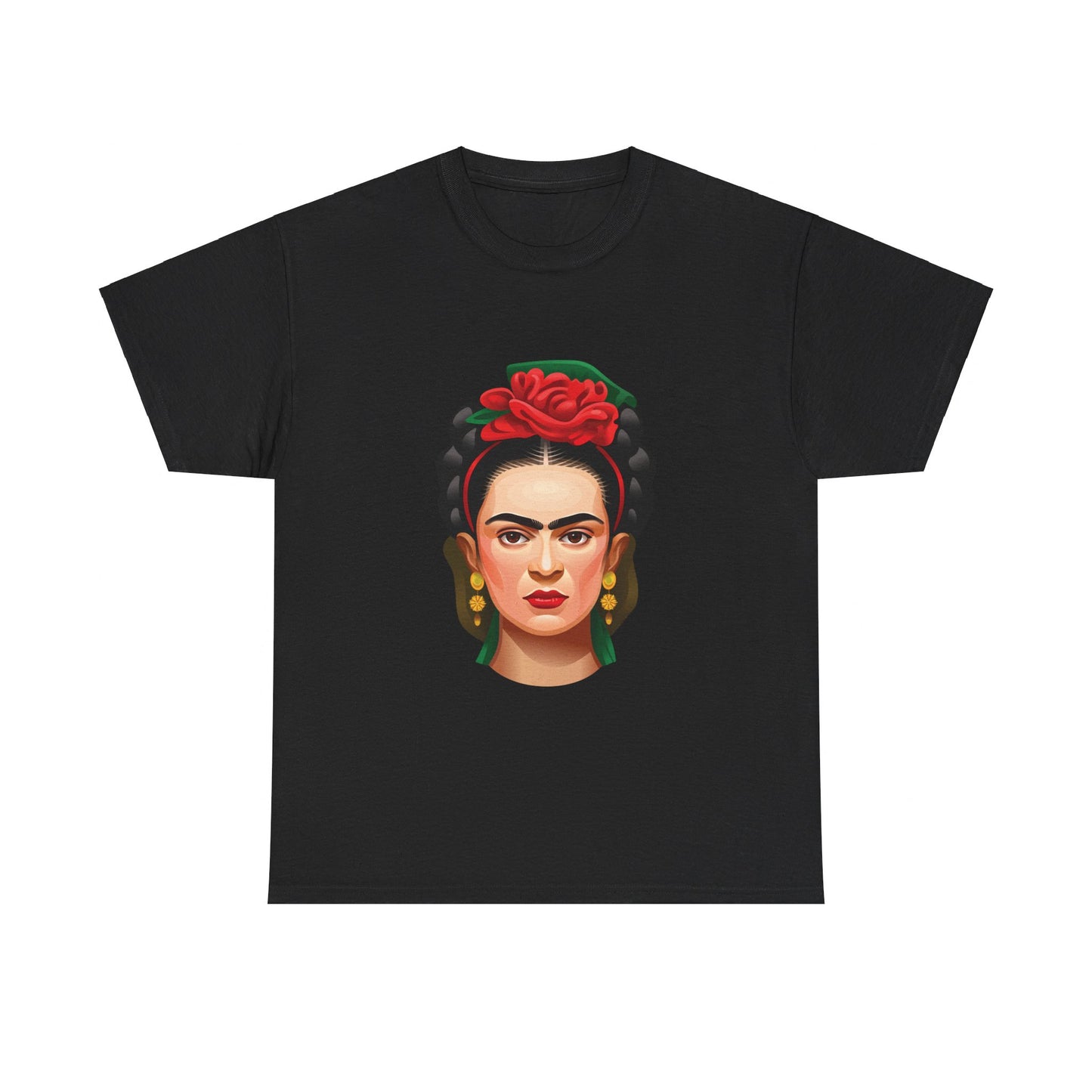 Frida Kahlo Portrait Cotton T-Shirt