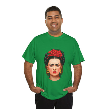 Frida Kahlo Portrait Cotton T-Shirt