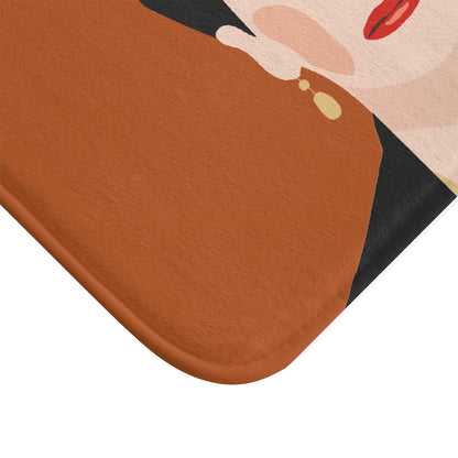 Bath Mat Frida Minimalistic Portrait Rug