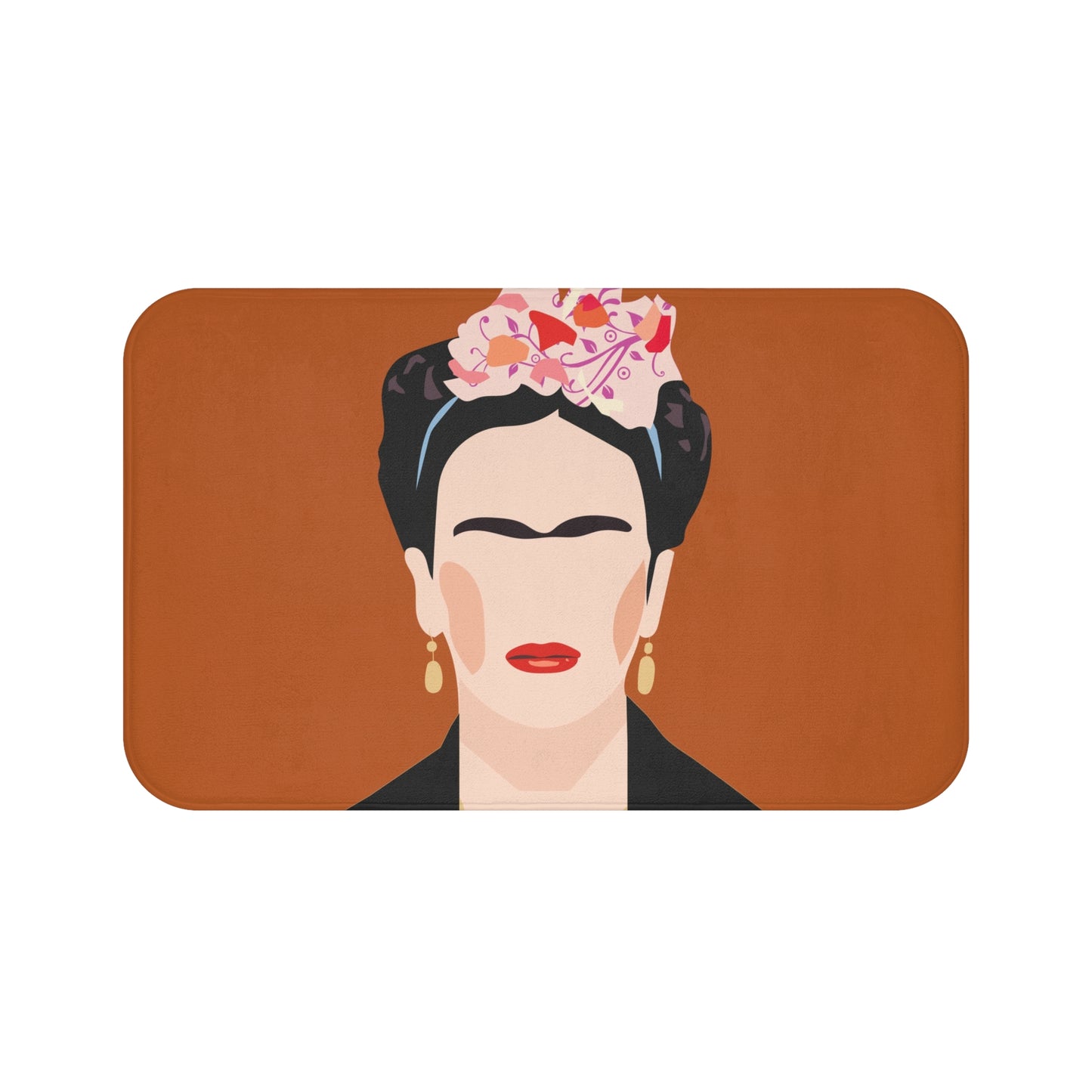 Bath Mat Frida Minimalistic Portrait Rug