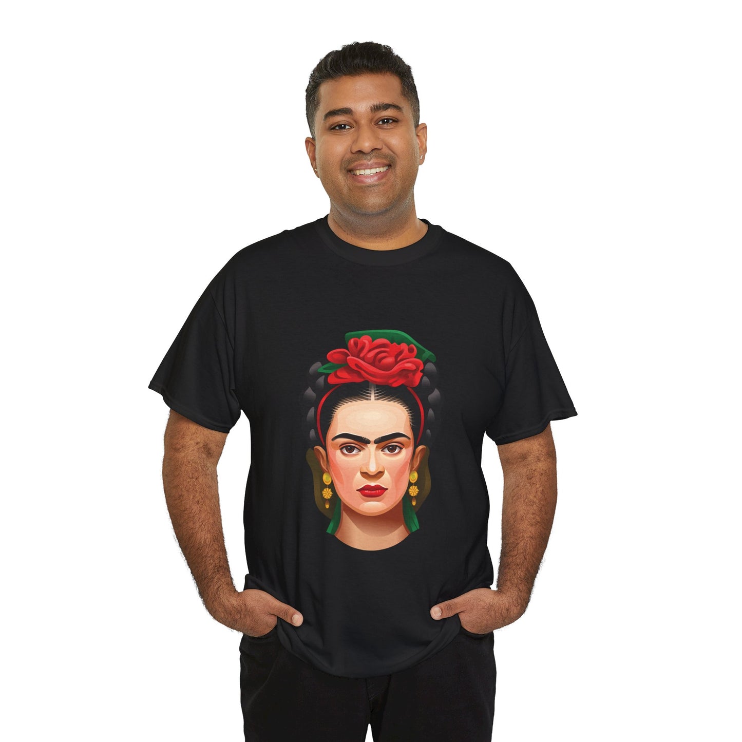 Frida Kahlo Portrait Cotton T-Shirt