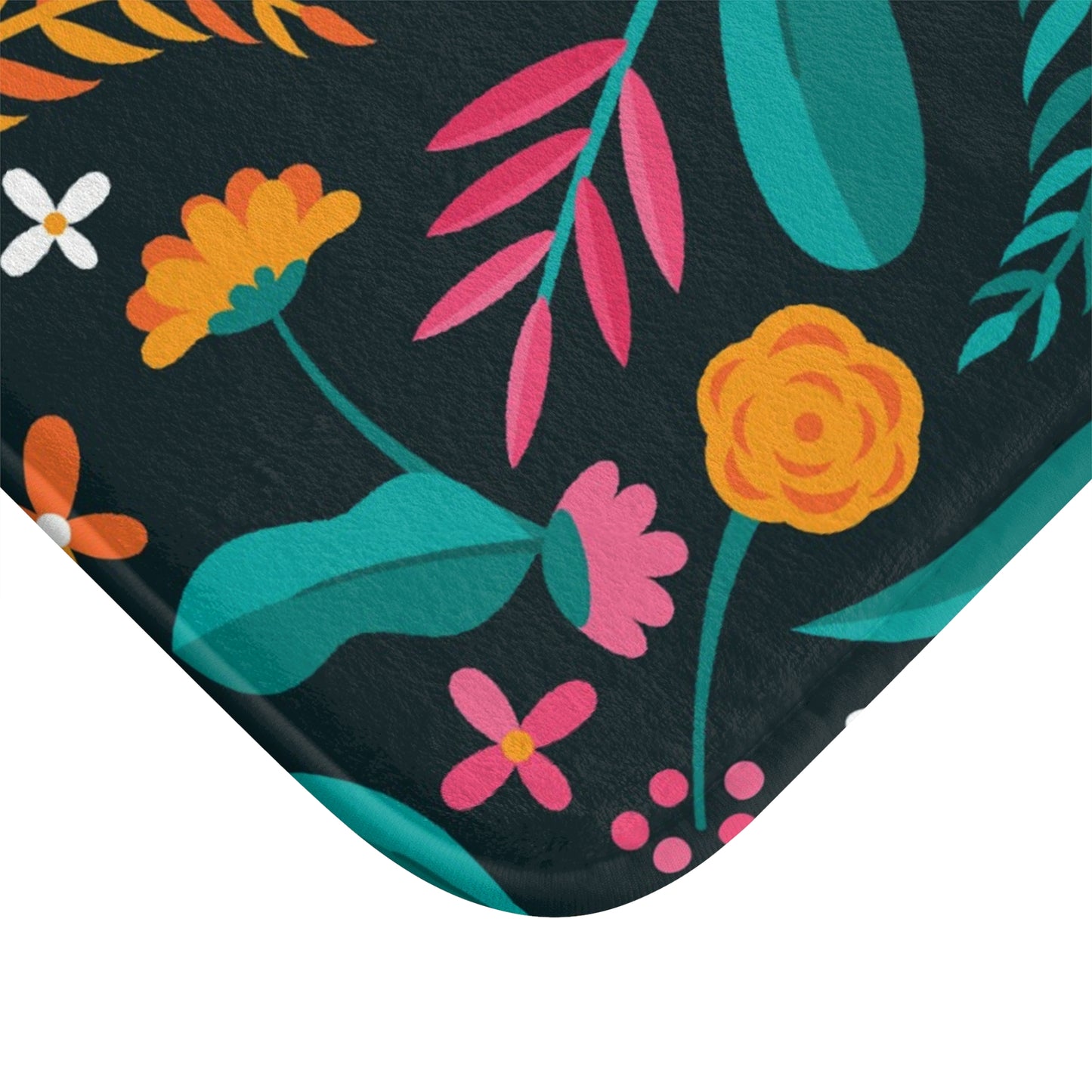 Bath Mat Floral Maracas Bathroom Rug