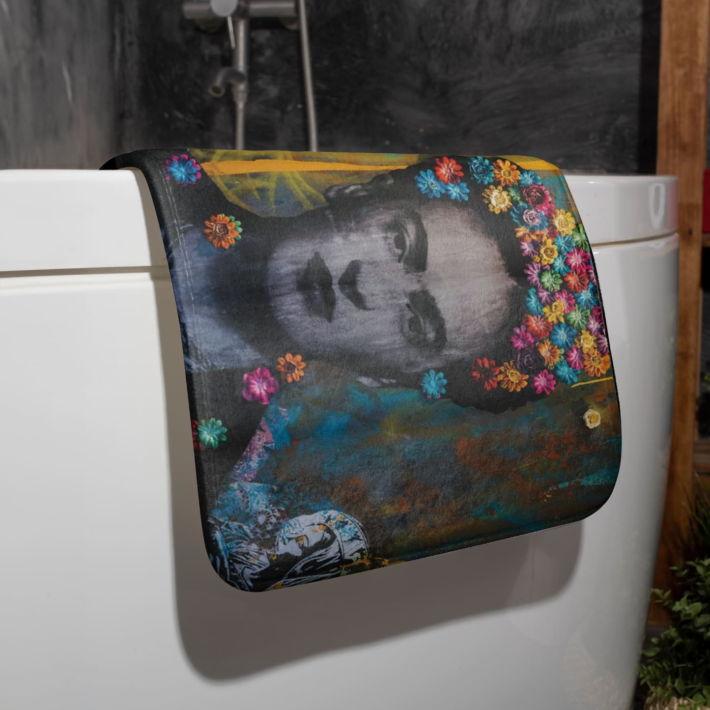 Bath Mat Frida Kahlo Portrait Rug