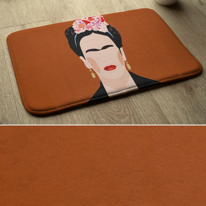 Bath Mat Frida Minimalistic Portrait Rug