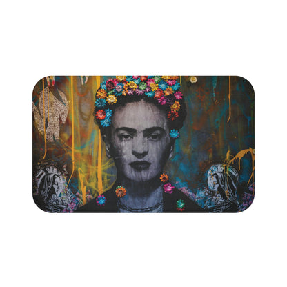 Bath Mat Frida Kahlo Portrait Rug