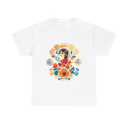 Hidden in Flowers Cotton T-Shirt