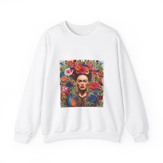 Frida Kahlo Flowers Sweatshirt