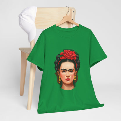 Frida Kahlo Portrait Cotton T-Shirt