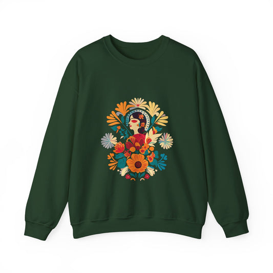 Hidden in Flowers Crewneck Sweatshirt