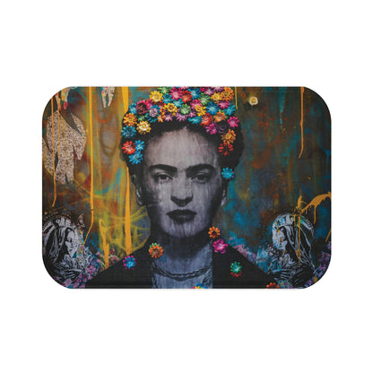 Bath Mat Frida Kahlo Portrait Rug