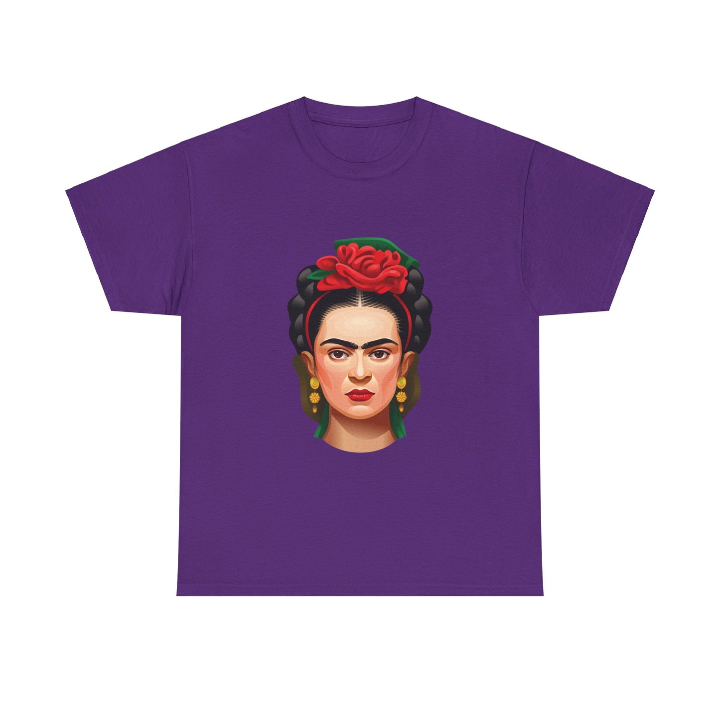 Frida Kahlo Portrait Cotton T-Shirt