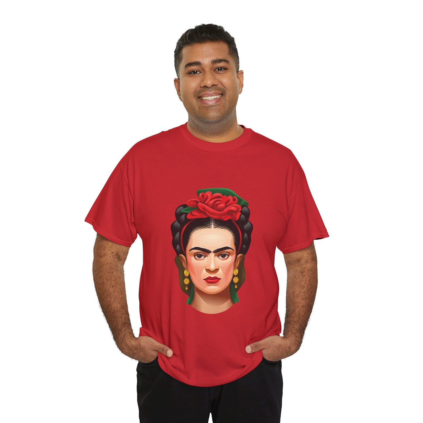 Frida Kahlo Portrait Cotton T-Shirt