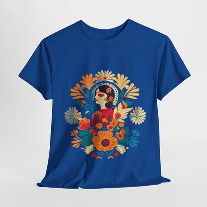 Hidden in Flowers Cotton T-Shirt