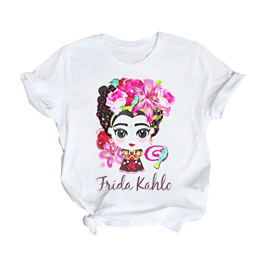 Frida Kahlo Print T-Shirt