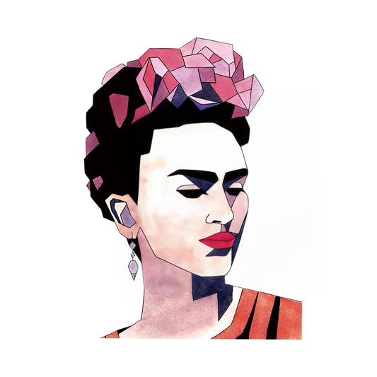 Frida Kahlo Heat Transfer Clothing Sticker