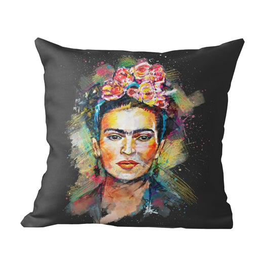 Frida Kahlo Portrait Decorative Cushion Cover Pillowcase