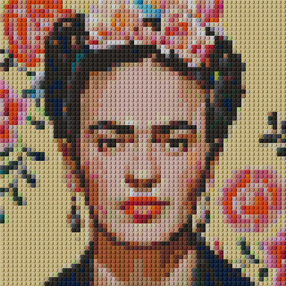 Frida Kahlo Yellow Portrait